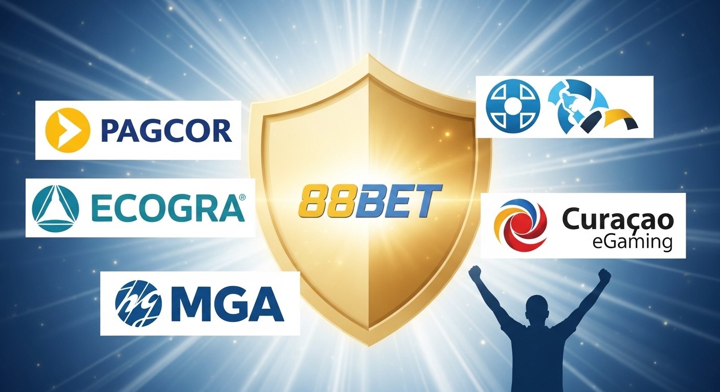 88BET - Đắm Chìm Trong Thế Giới Trò Chơi Đỉnh Nóc 2026 Các giấy phép chứng nhận của nhà cái 88BET