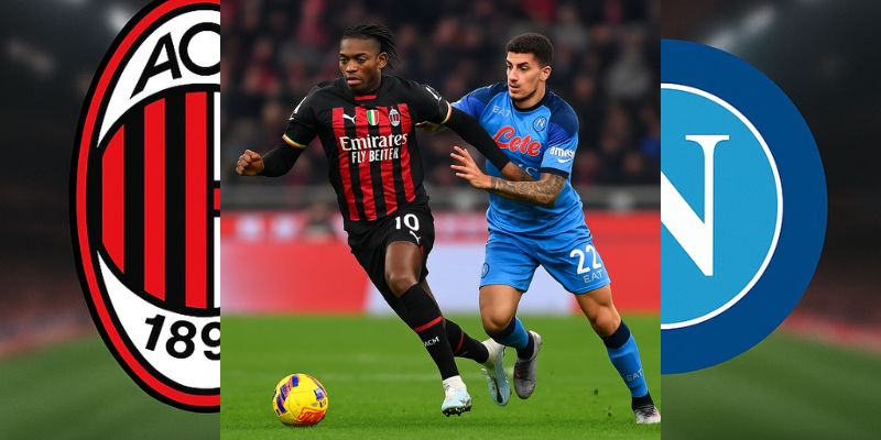 Giằng co chiến thuật giữa 2 Milan và Napoli